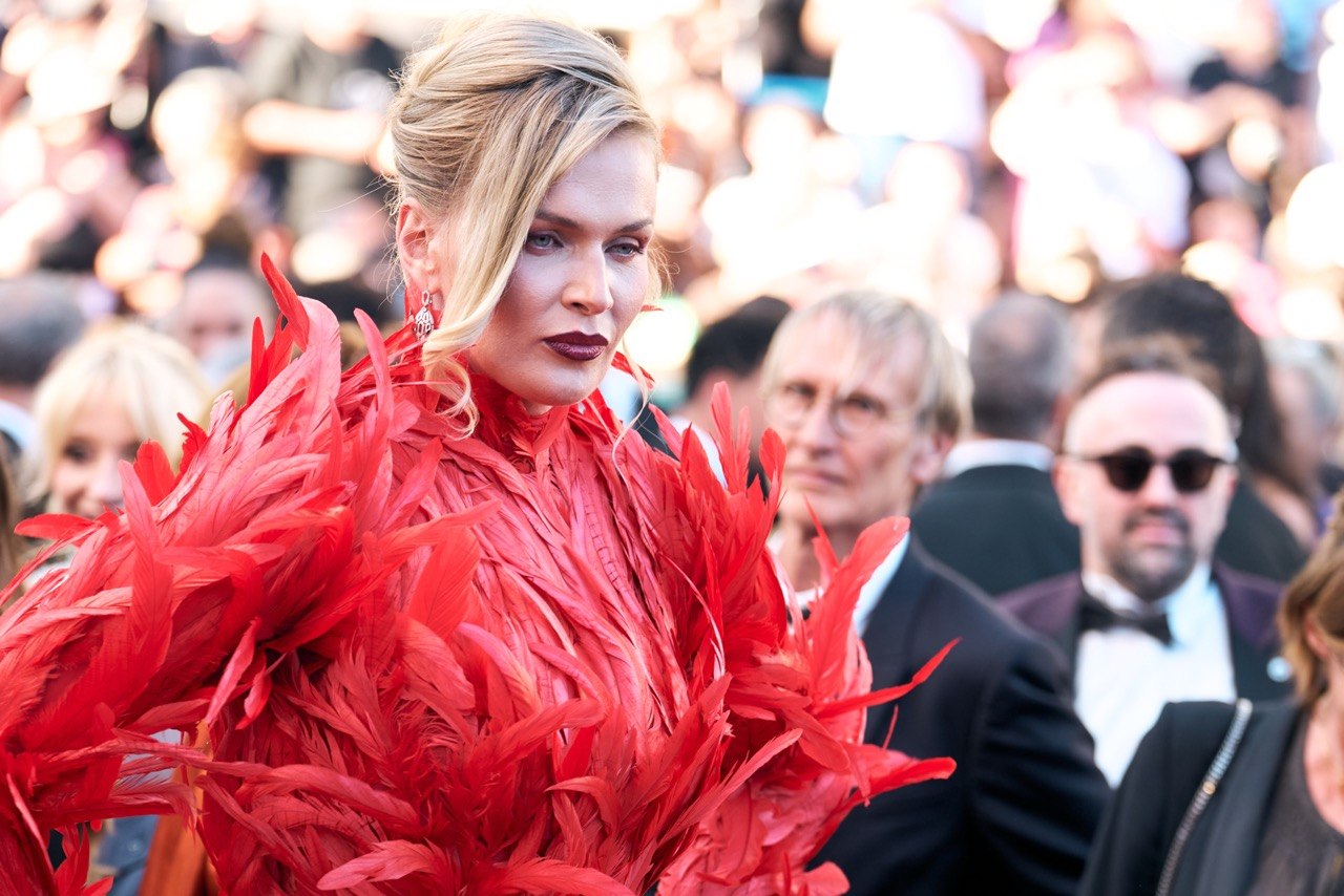 Nadezhda Grishaeva at a public event