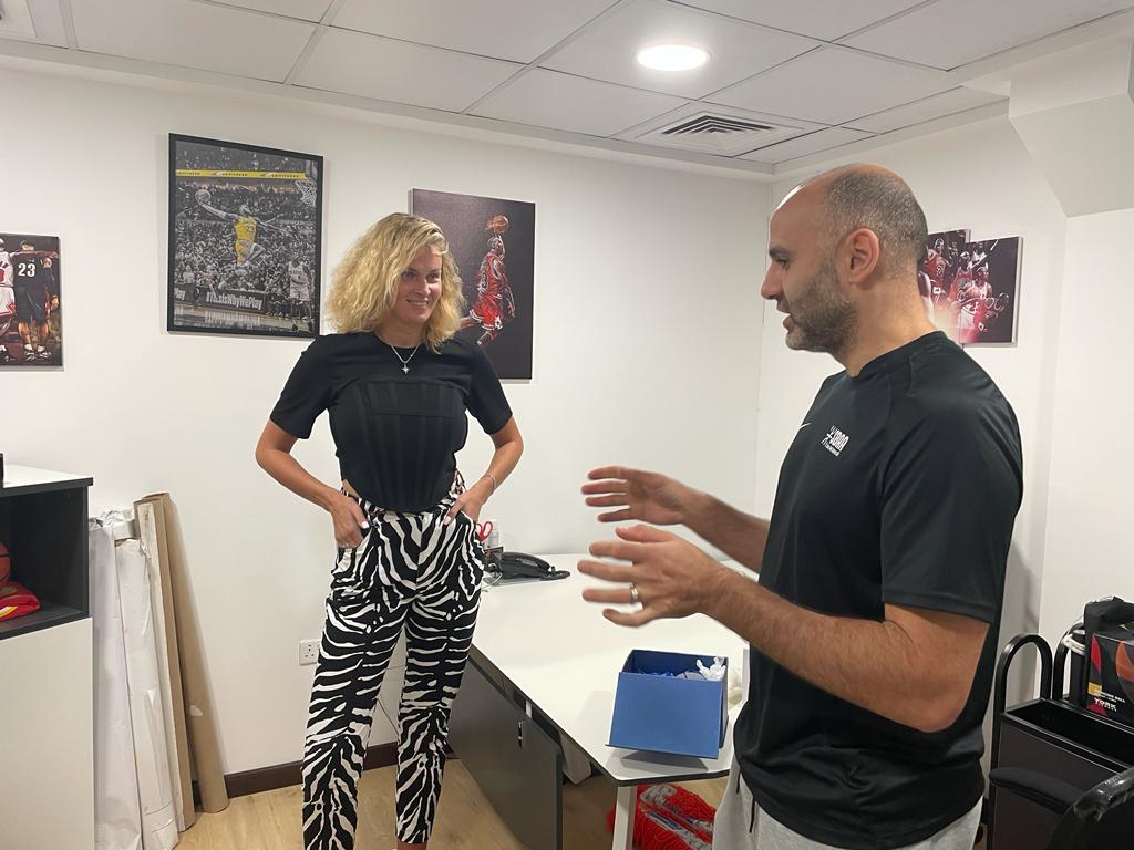Nadezhda Grishaeva at the meeting